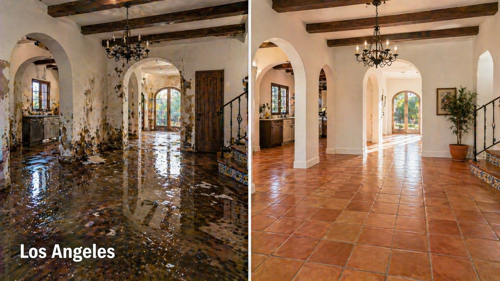 Los Angeles, CA water damage